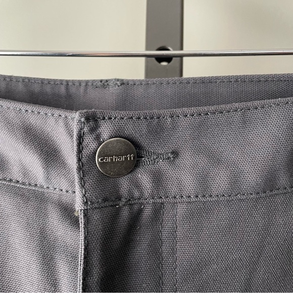 Carhartt Original Fit Work Pant Grey Womens Size 16 Short - Picture 7 of 11